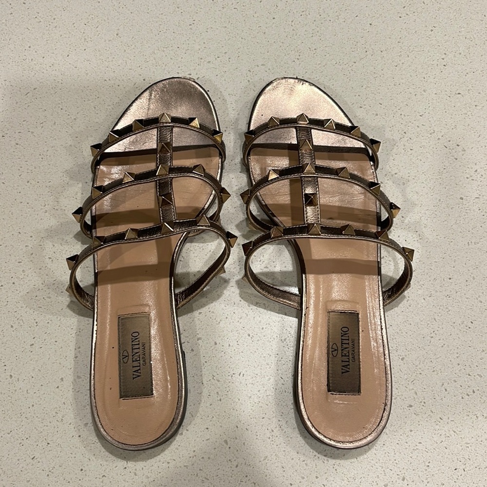 Valentino rockstud sandals - size 38